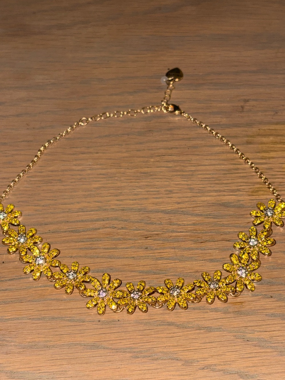 Betsey Johnson Floral Statement Necklace - Women Jewelry — Good Condition